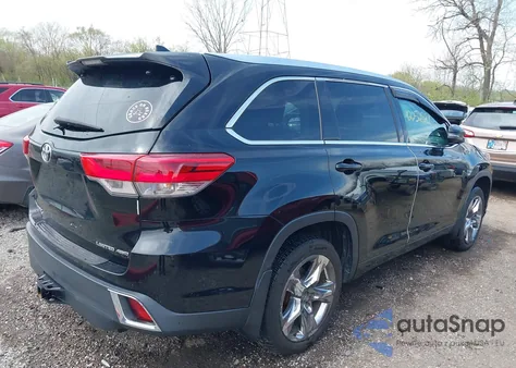 2017 Toyota Highlander Limited Platinum из США, поврежденный, VIN 5TDDZRFH5HS456593